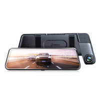 360汽车行车记录仪M320 2K+1440P高清夜视 前后双录车载流媒体后视镜