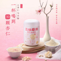 五谷磨房杏仁七白粉即食速食营养早餐代餐粉546g