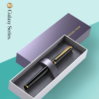 萧伯纳(Bernard Shaw)[星耀]宝珠笔高端轻奢曜夜黑金单支礼盒装高档商务办公签字男生日礼物女教师节礼