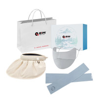 趣游帮 户外防晒贝壳帽口罩冰袖三件套 (S-3306)/顶