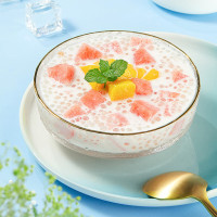 十月稻田 西米 500g 椰浆西米露 奶茶甜品 清补凉 水果捞原料 低脂代餐