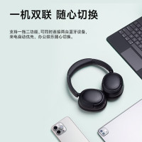 漫步者(EDIFIER)W800BT Free 头戴式蓝牙耳机 蓝牙5.4 一机双连 手机电脑适用 适用苹果华为小米 雅黑 新年礼物