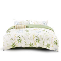 水星家纺四季斜纹多件套床单式床品套件200×230cm 活性印花设计适用1.8m床涤纶面料