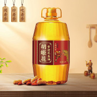 胡姬花古法压榨一级花生油5L非转基因纯正香浓健康食用油