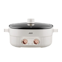 HG智能电火锅 ALY-G05HG01J 2000瓦强劲加热 5升大容量 不锈钢内锅 机械式精准控温 家庭聚餐首选