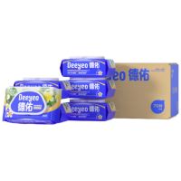 德佑婴儿抑菌湿巾大包装无酒精超柔亲肤保湿锁水植物提取温和清洁