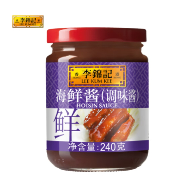 苏宁宜品李锦记海鲜酱240g*1瓶瓶装火锅蘸料烧烤拌面炒菜调味酱