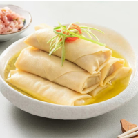 苏宁宜品安井百叶包500g千张包豆腐皮包肉