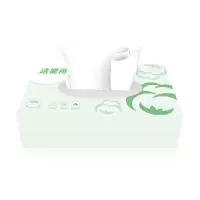 洁能尚 HC3-50 3层130抽/盒 50盒/箱 面巾纸抽纸 (计价单位:箱) 白色