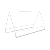 洁能尚 ZSMP107 10*8cm 50个亚克力 展示铭牌 50.00 个/包 (计价单位:包) 白色