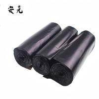 安尧AY-LJD05 45*60cm 30只/卷 3卷/包 经济型平口垃圾袋(计价单位:包) 黑色