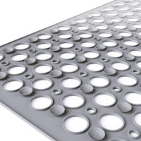 朗盛光艺 LSGY-DT1714 43*75cm TPE材质 防滑地垫(计价单位:块)灰色