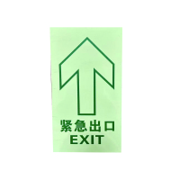Beijixiong bjx23标识牌 逃生导向地贴 15x30cm 1块