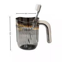 洁能尚 JNS-SKB02 10cm*8cm PET耐热 漱口杯(计价单位:个) 灰色