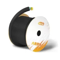 领柯捷 LKJ-WX02 300.00米/箱 0.57mm 六类室外 网线 (计价单位:箱) 黑色