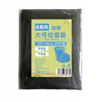 洁能尚 JNS-WY100 120*140cm 20只/包 加厚大号垃圾袋 (计价单位:包) 黑色