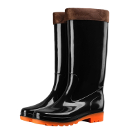 朗盛光艺 YX-05 加棉高筒通用均码 雨鞋(计价单位:双) 黑色