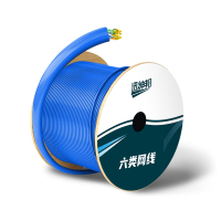 迅绅邦 XSH-02 0.57mm六类4对单屏蔽网线 305.00米/箱 (计价单位:箱) 蓝色