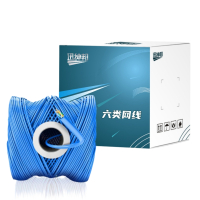 迅绅邦 XSH-06 0.57mm六类4对非屏蔽低烟无卤网线 300.00米/箱 (计价单位:箱) 蓝色
