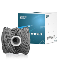 迅绅邦 XSH-08 0.57mm六类4对非屏蔽网线 300.00米/箱 (计价单位:箱) 灰色