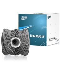 迅绅邦 XSH-10 0.50mm超五类4对非屏蔽网线 300.00米/箱 (计价单位:箱) 灰色