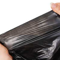 索比特 K-967 80*100cm 10只/卷 1包/卷 强韧型物业垃圾袋 (计价单位:卷) 黑色