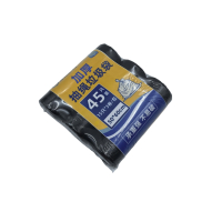 索比特 M-045 50*60cm 15只*3卷/包 加厚抽绳垃圾袋 (计价单位:包) 黑色