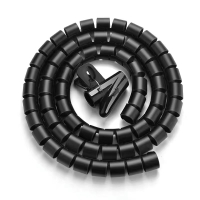 洁能尚 LX-20 PE 25mm*1.5m 1卷/包 理线器 扎带(计价单位:包) 黑色