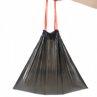 索比特 M-043 45*50cm 20只*3卷/包 特厚抽绳垃圾袋 (计价单位:包) 黑色