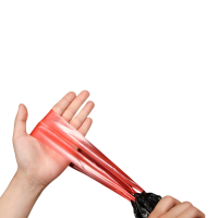 索比特 M-042 45*50cm 20只/卷 1包/卷 特厚抽绳垃圾袋 (计价单位:卷) 黑色