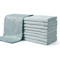 洁能尚 JNS0432 30*40cm 5块/包 鱼磷 抹布(计价单位:包) 蓝色