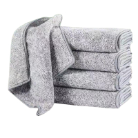 洁能尚 JNS0429 25*25cm 13g 5块/包 竹纤维清洁 抹布(计价单位:包) 灰色