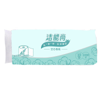 洁能尚 T100 四层 100*115mm/节 100g/卷 10卷/提 空芯 卷纸(计价单位:提) 白色