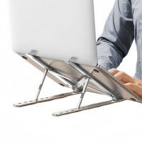 迅绅邦 K-01 18*25.5cm 可折叠电脑升降支架(计价单位:个)银色