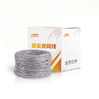 领柯捷 LKJ-WX12 300.00米/箱 0.50mm 超五类非屏蔽 网线 (计价单位:箱) 灰色