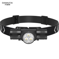丹琥泰DHT-TDD01 5V 3W IP66 2-6h led 强光头戴灯(计价单位:个) 黑色