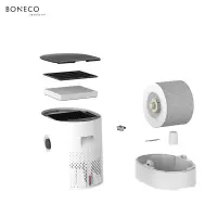 博瑞客BONECO H320 220V 9.6W 6L 混合型净化加湿器(计价单位:台)白色