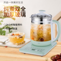 oudim欧点OD-816A 不锈钢煮茶壶 保温电水壶 24H预约烧水壶 1.8L 整壶 浅绿色壶 1.8L 整壶 浅绿