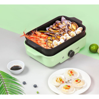 乐扣乐扣 EJP537GRN (电烤炉)多用料理锅