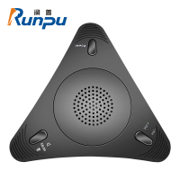 润普科技(RunPU)数码配件 RP-M10S/ USB会议扬声器/桌面会议 麦克风(Z)