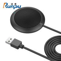 润普科技(RunPU)数码配件 RP-M10N适 用10-20平米USB连接线小型视频会议室/网络直播话筒(Z)
