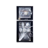 康宝(Canbo)XDZ80-K1U 消毒柜立式小型家用高温厨房碗筷柜无菌存储负离子杀菌双层站立碗柜