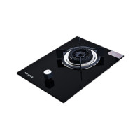 美菱(MELING)钢化玻璃燃气灶单灶具 4.3KW大火力 嵌入式家用单眼灶MZ-243E液化气