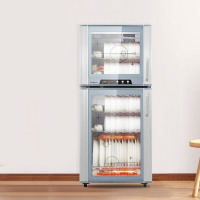 康宝(canbo) XDZ130-F1 消毒柜 立式小型 家用高温不锈钢内胆 厨房碗具消毒碗柜