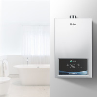 海尔 燃气热水器 JSQ25-13FDCFXC 13升密闭稳燃舱 智慧节能 高抗风
