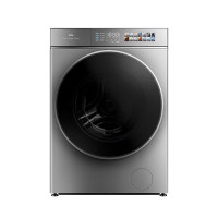 TCL 12KG超薄全嵌滚筒洗衣机 洗烘一体 超大容量 免污漂洗 多模烘干 微蒸空气洗 G120P7-HDI 极地灰
