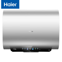 海尔(Haier)80升电热水器 纤薄双胆锆金全瓷 3300W双管加热 智能联网 ES80HD-RC103U1 冰河银