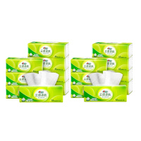 心相印(Mind Act Upon Mind) DT18098(箱装)云感88抽16包装三层立体压花塑装纸(M码)