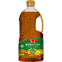 鲁花 浓香菜籽油1.6L*1 食用油 低芥酸非转基因 浓香菜籽油