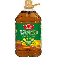 鲁花 低芥酸浓香菜籽油5L*1 低芥酸 特香压榨一级 食用油 非转基因 纯菜油 浓香 物理压榨